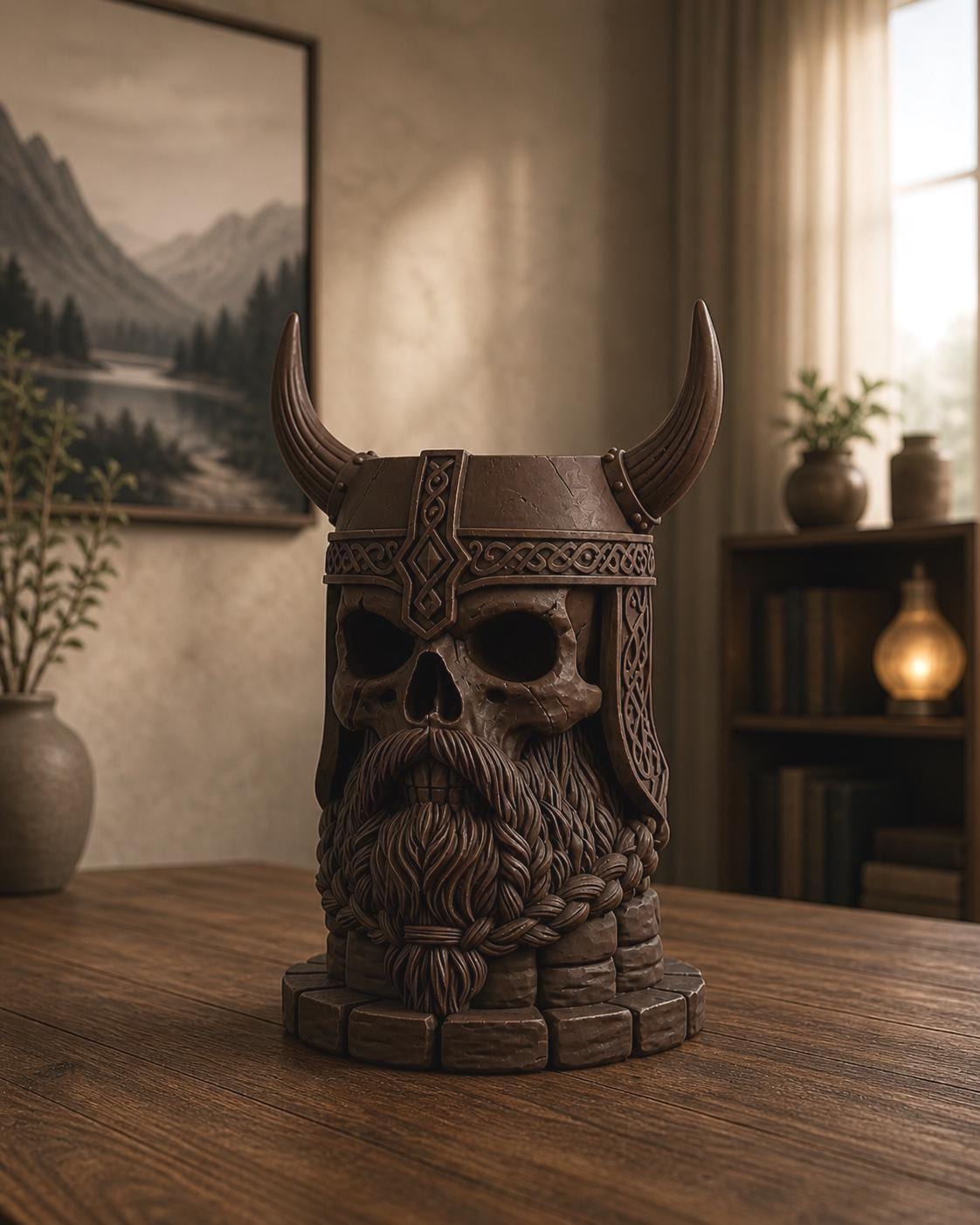 Viking Skull Bowl