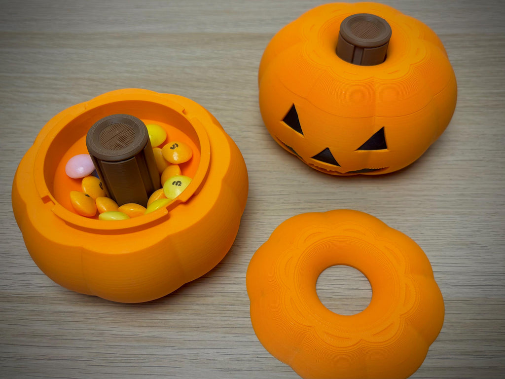 Pumpkin Candy Dispenser