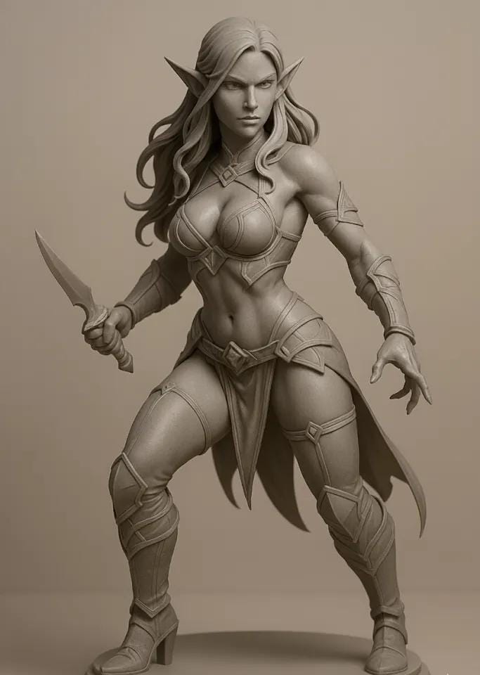 Elara, The Woodland Rogue
