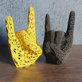 Voronoi Rock Hand Sculpture