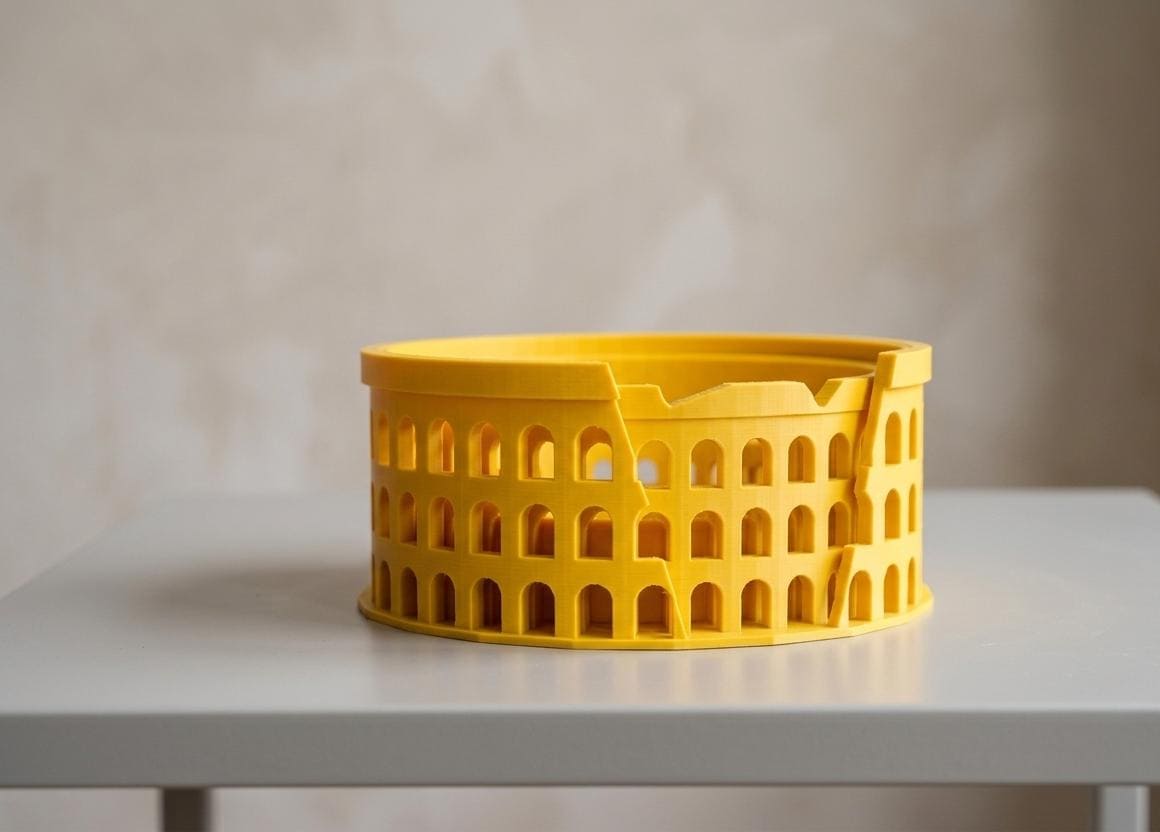Roman Colosseum Sculpture