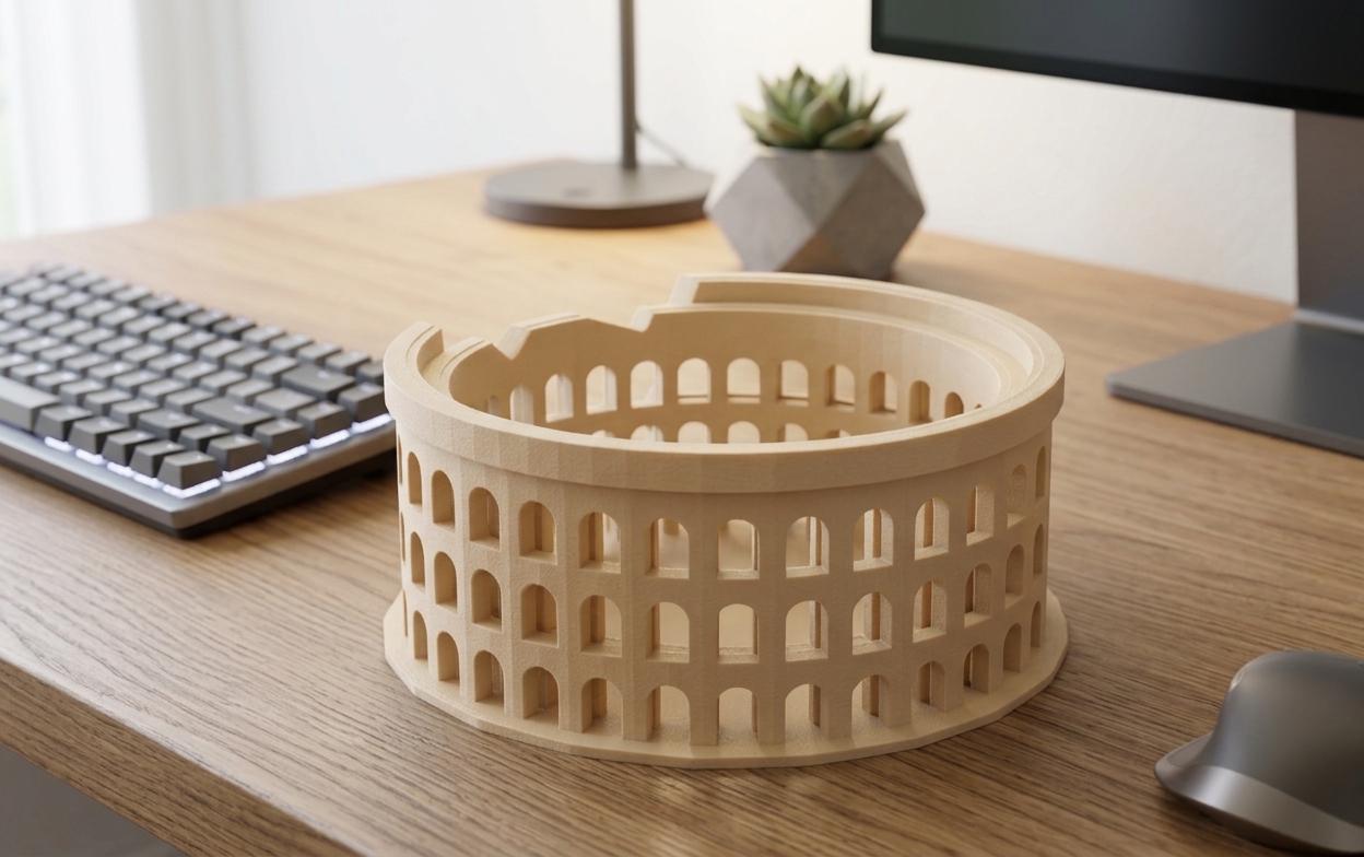Roman Colosseum Sculpture