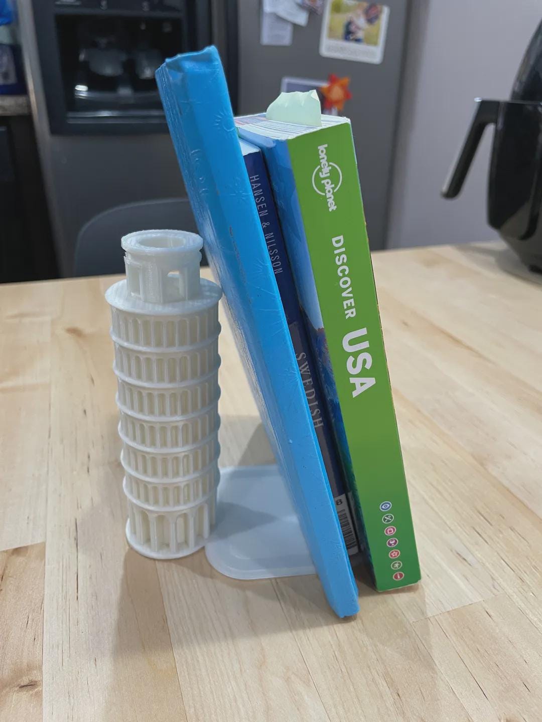 Leaning Tower of Pisa Bookend