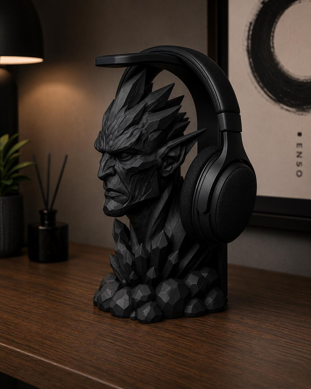 Crystal Guardian Headphone Stand