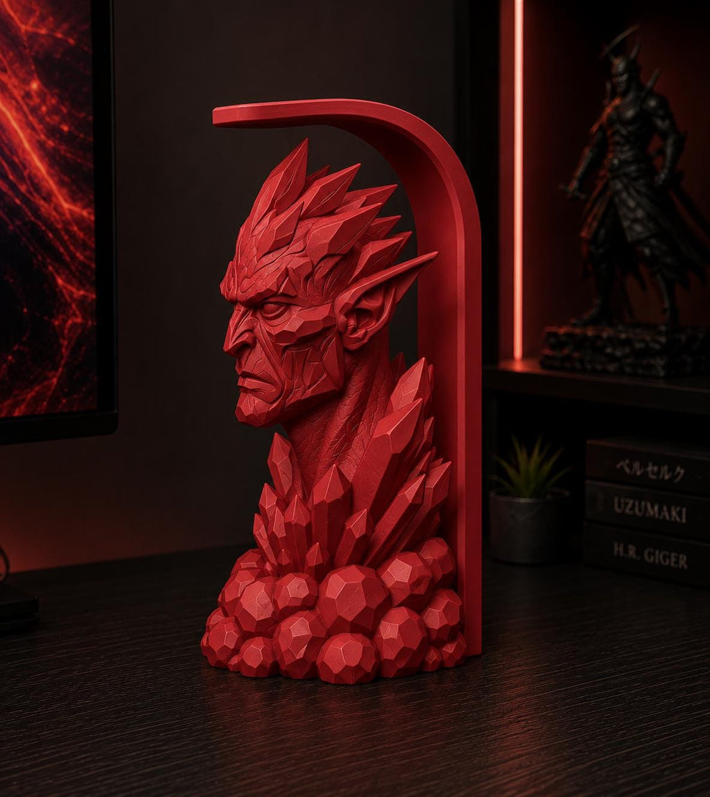 Crystal Guardian Headphone Stand