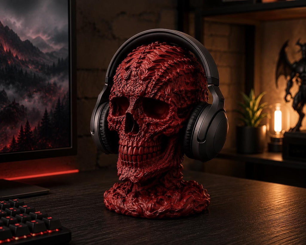 Skull Headphone Stand