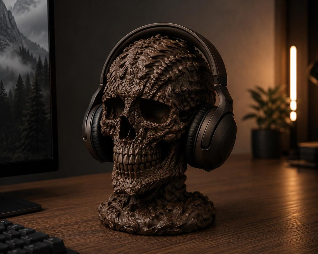 Skull Headphone Stand