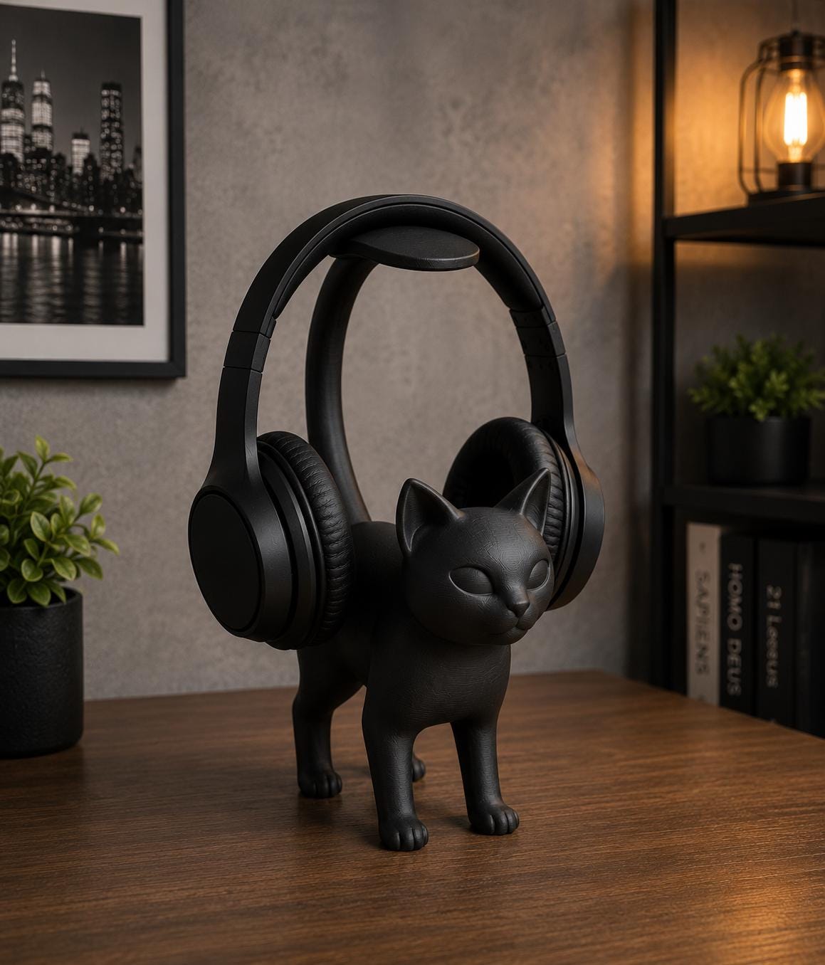 Cat Headphone Stand