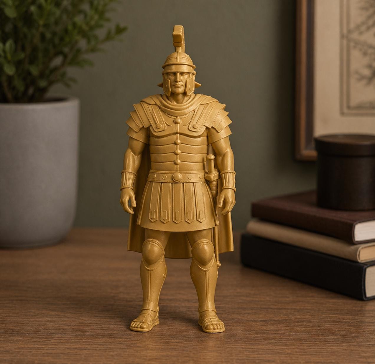 Roman Soldier Statue
