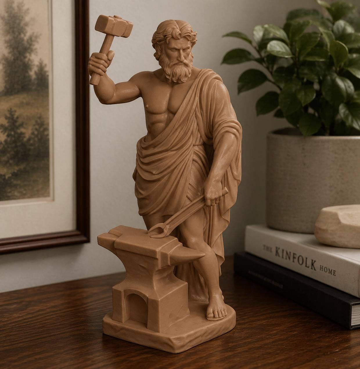 Hephaestus Statue Greek God of Fire