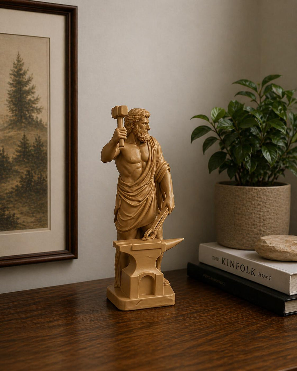 Hephaestus Statue Greek God of Fire