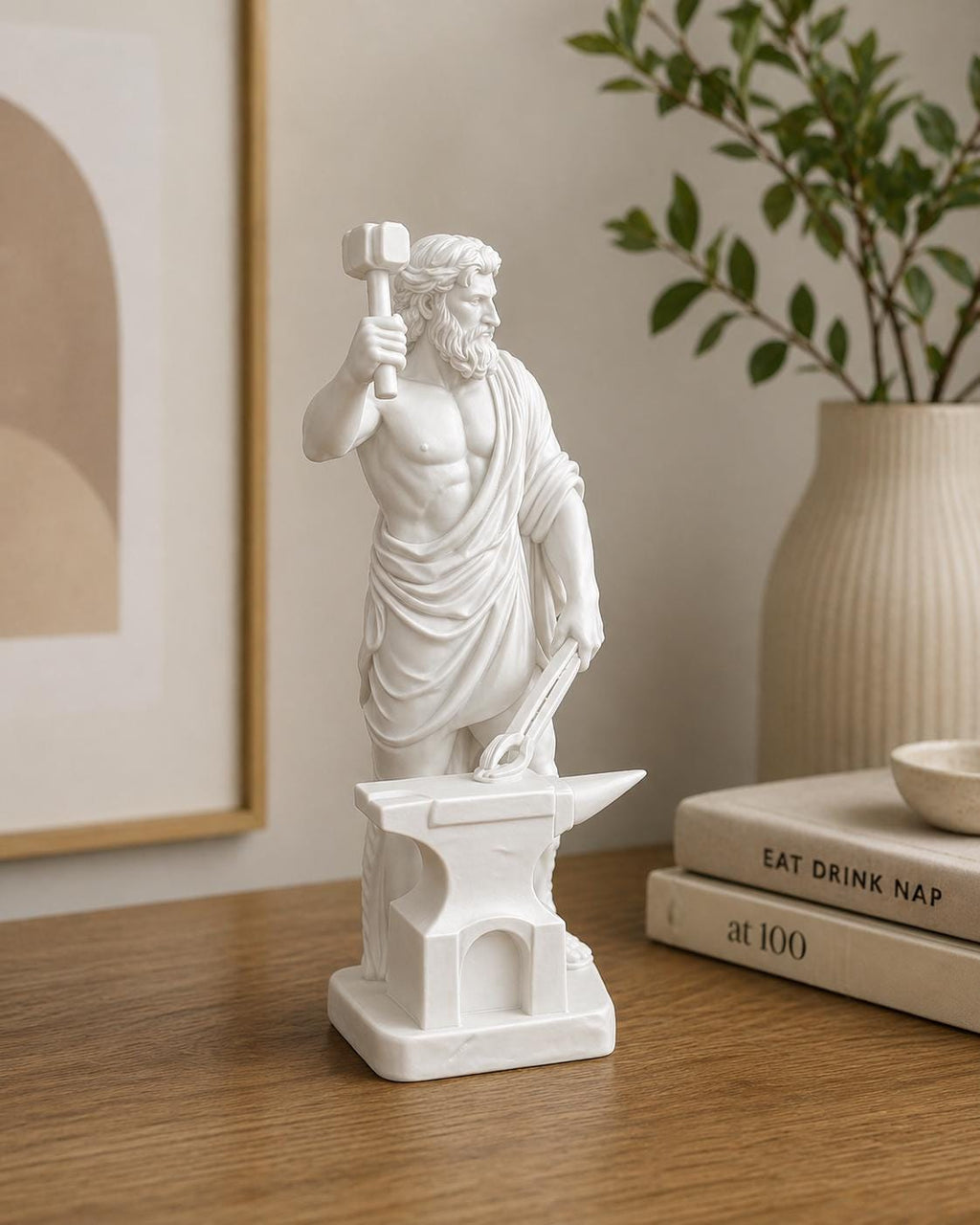 Hephaestus Statue Greek God of Fire