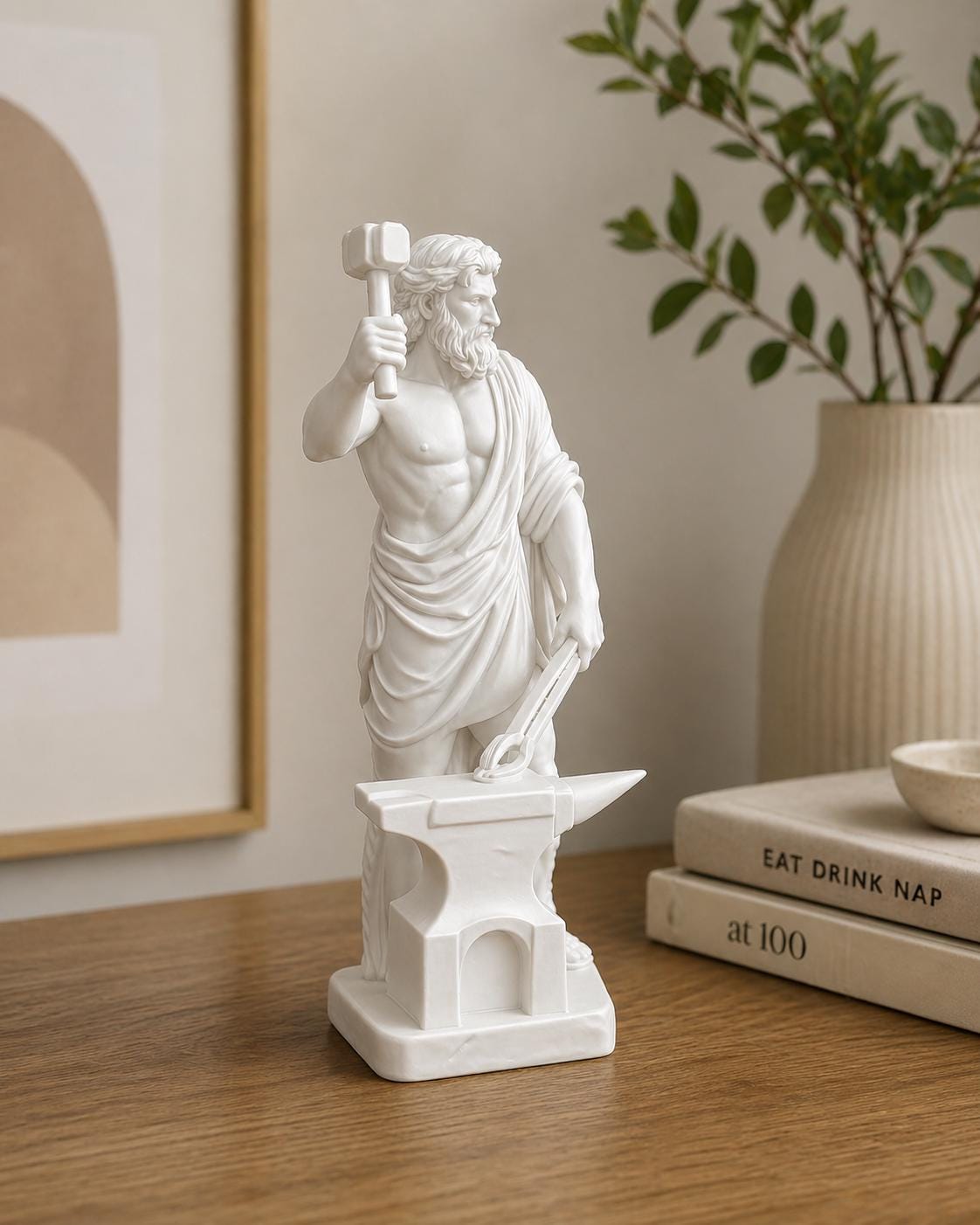 Hephaestus Statue Greek God of Fire