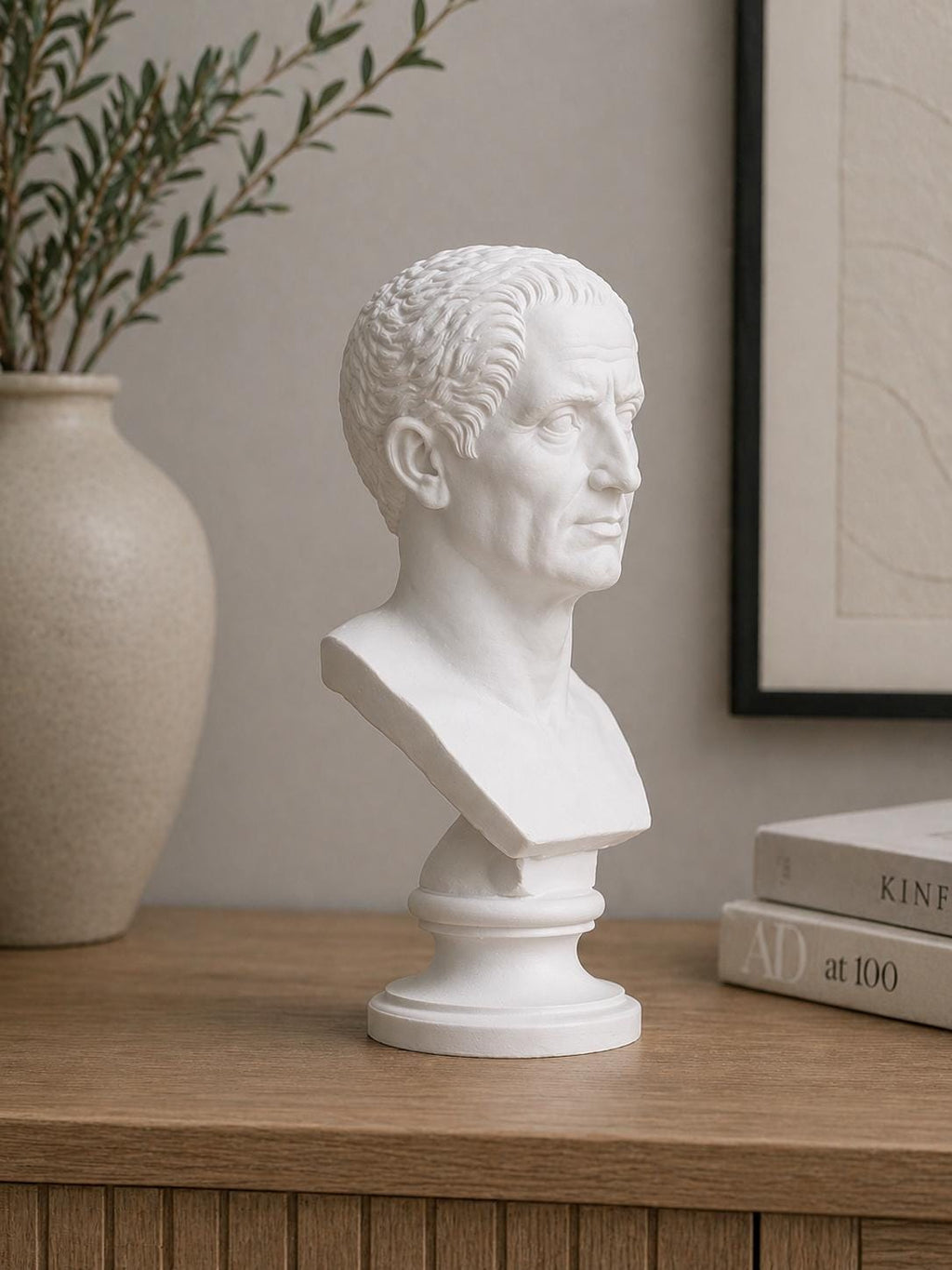Julius Caesar Bust Roman Sculpture
