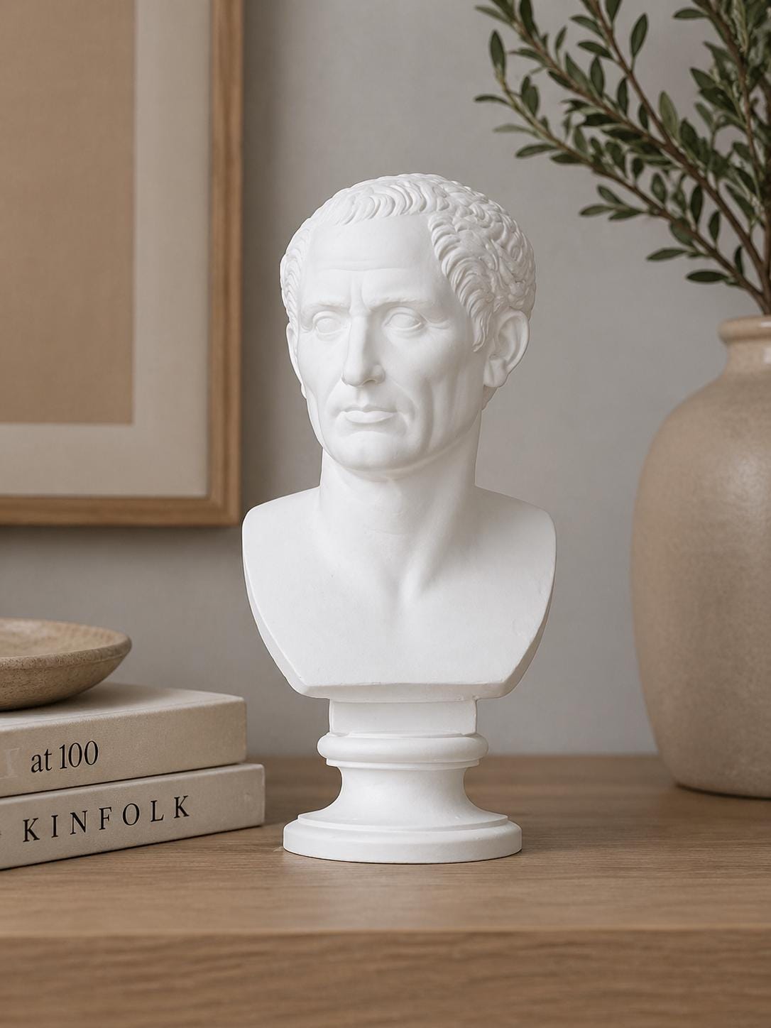 Julius Caesar Bust Roman Sculpture