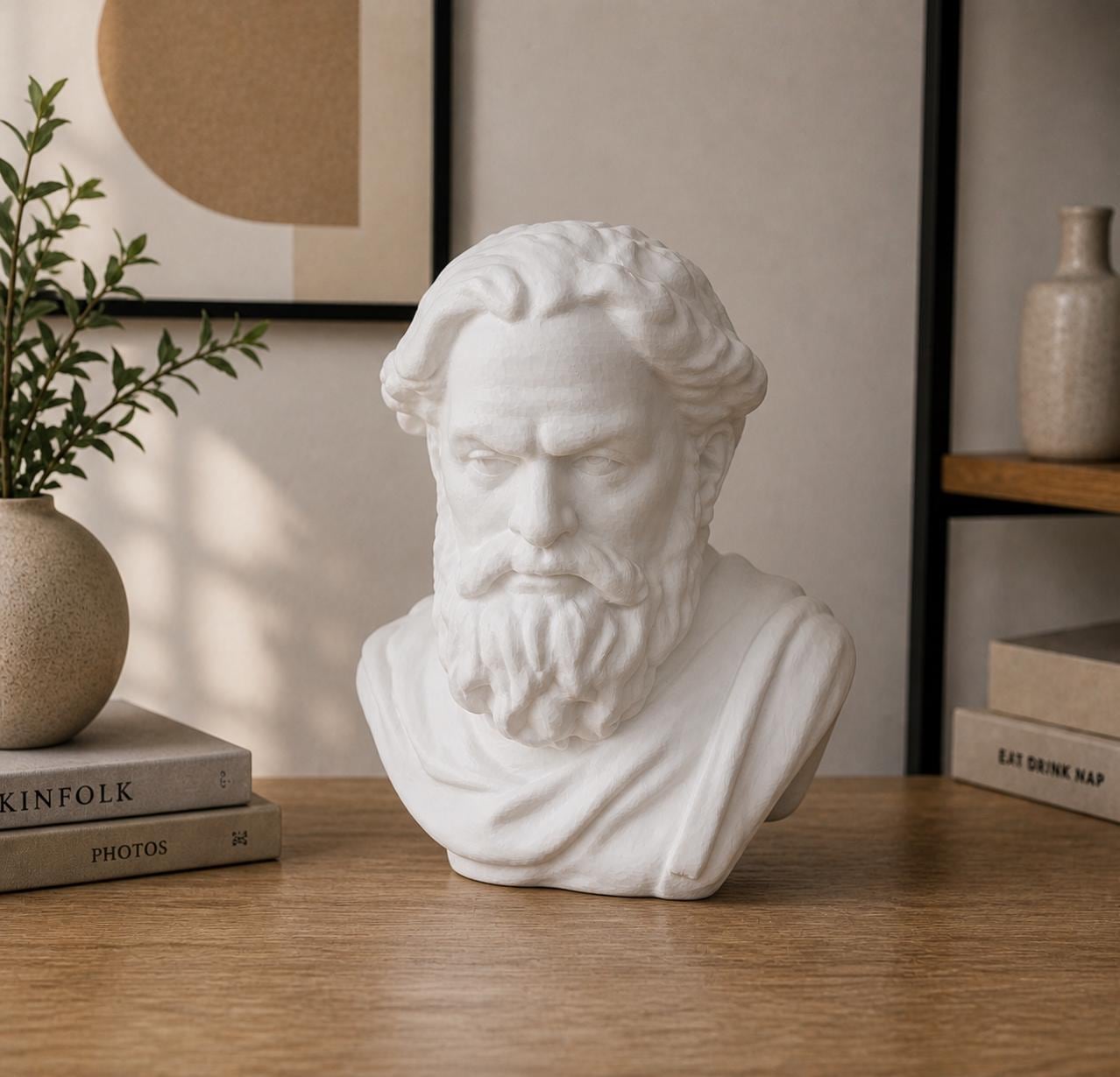 Socrates Bust Sculpture