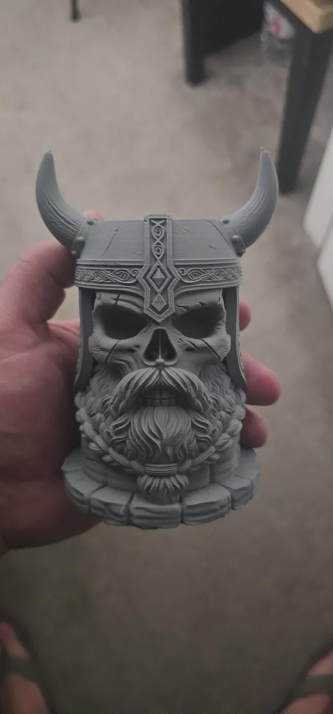 Viking Skull Bowl