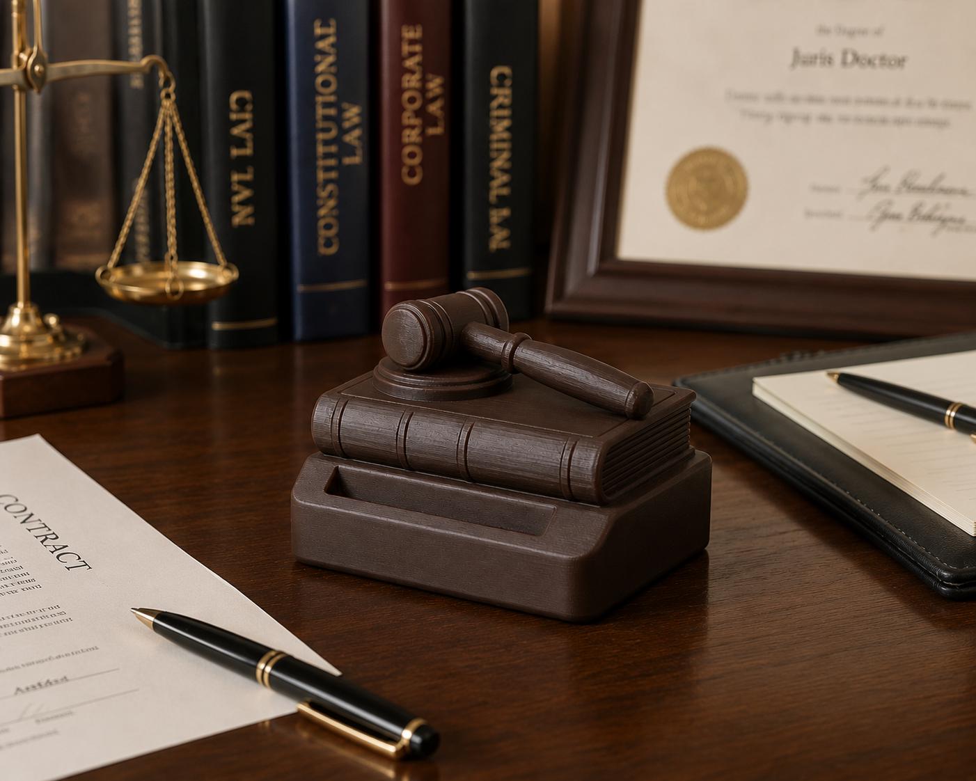 Lawyer Business Card Holder