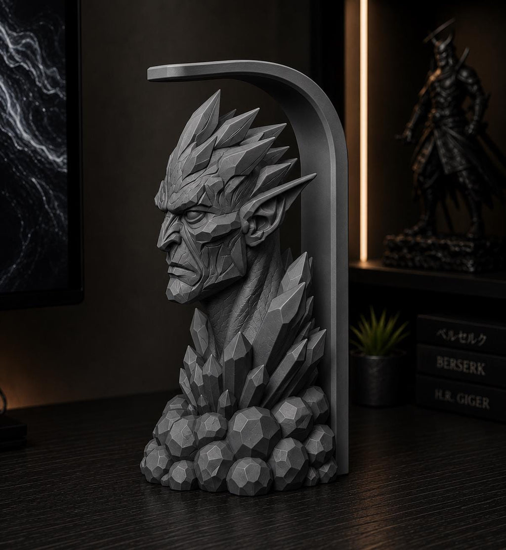 Crystal Guardian Headphone Stand