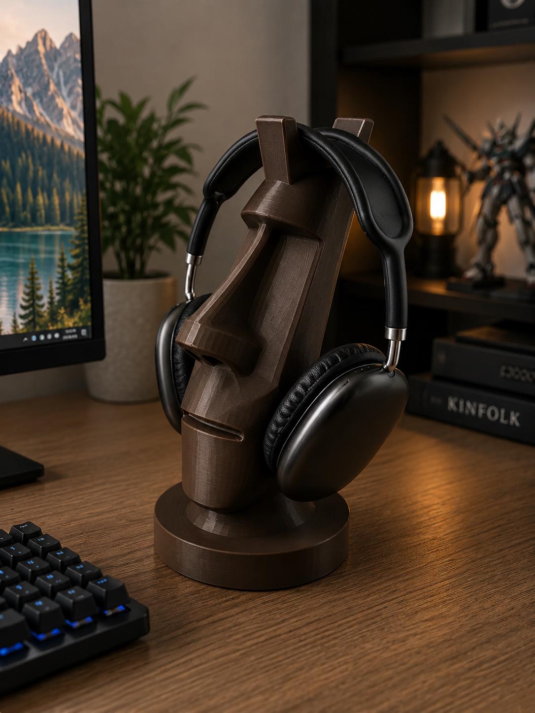 Moai Headphone Stand