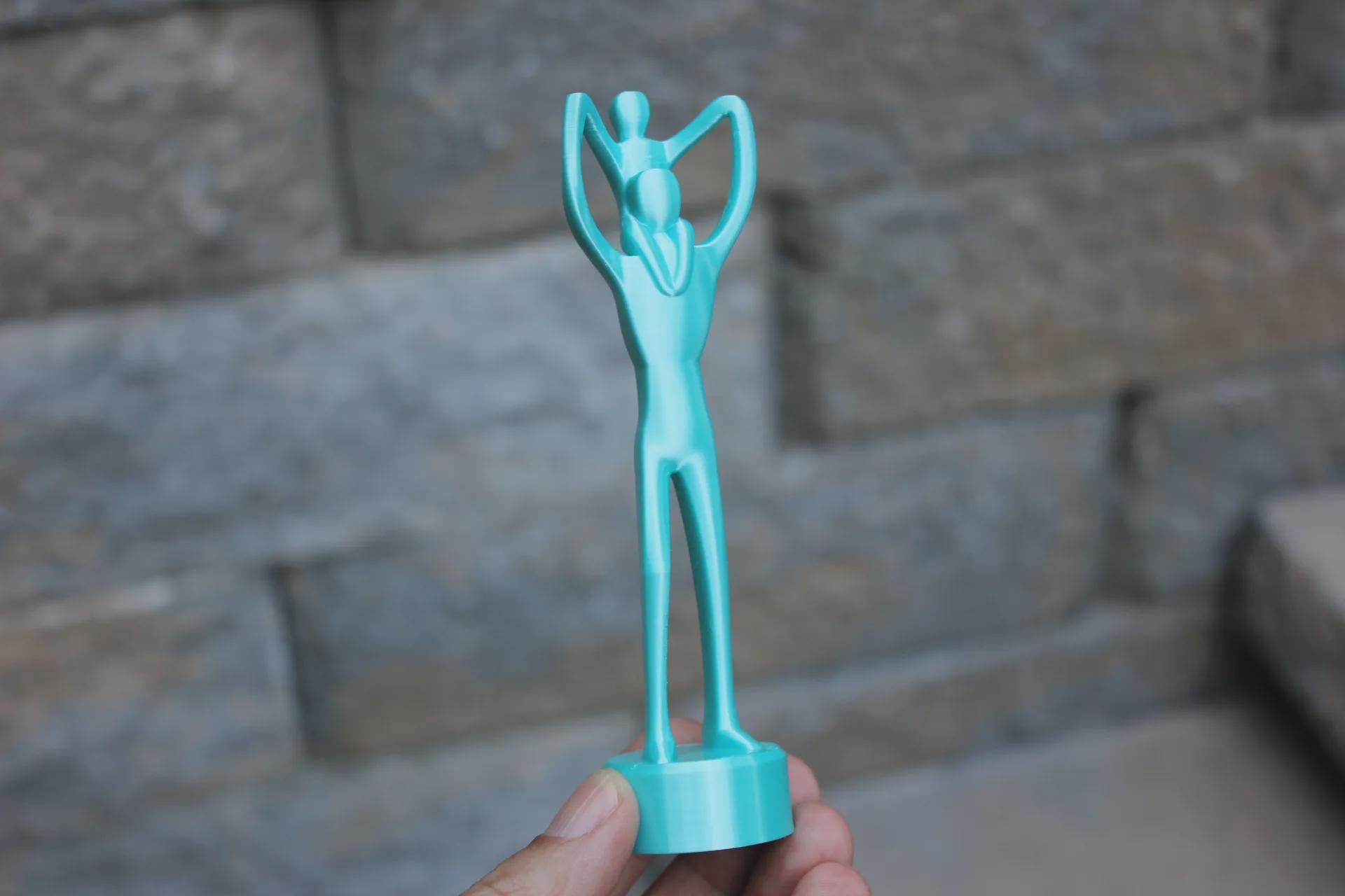 Father Child Sculpture