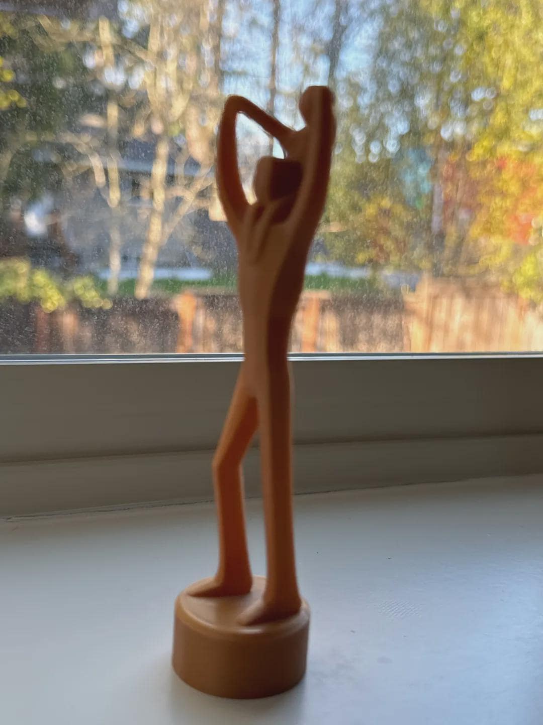 Father Child Sculpture