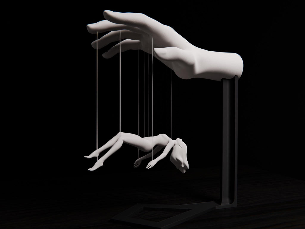 Overtaken Sculpture Female Version