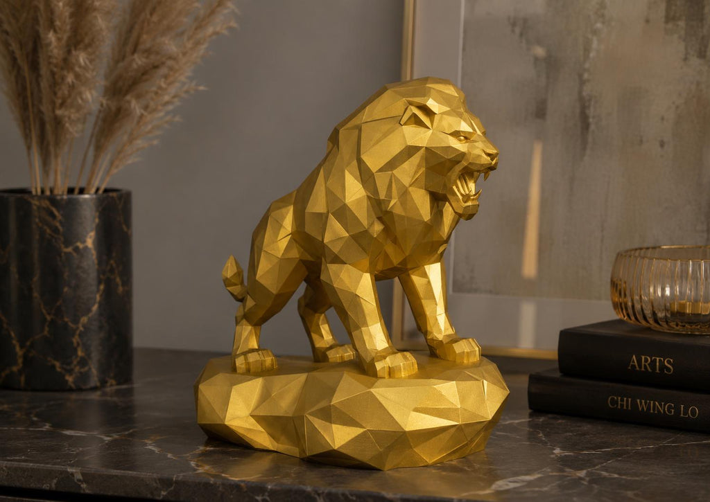 Majestic Lion Statue