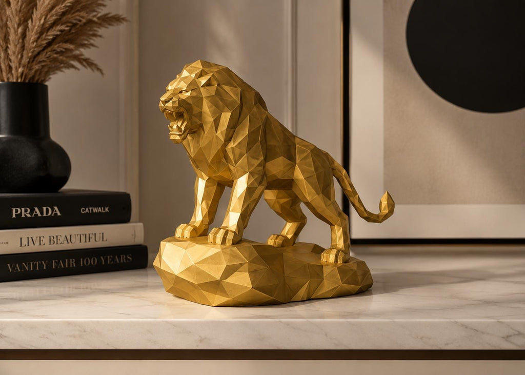 Majestic Lion Statue