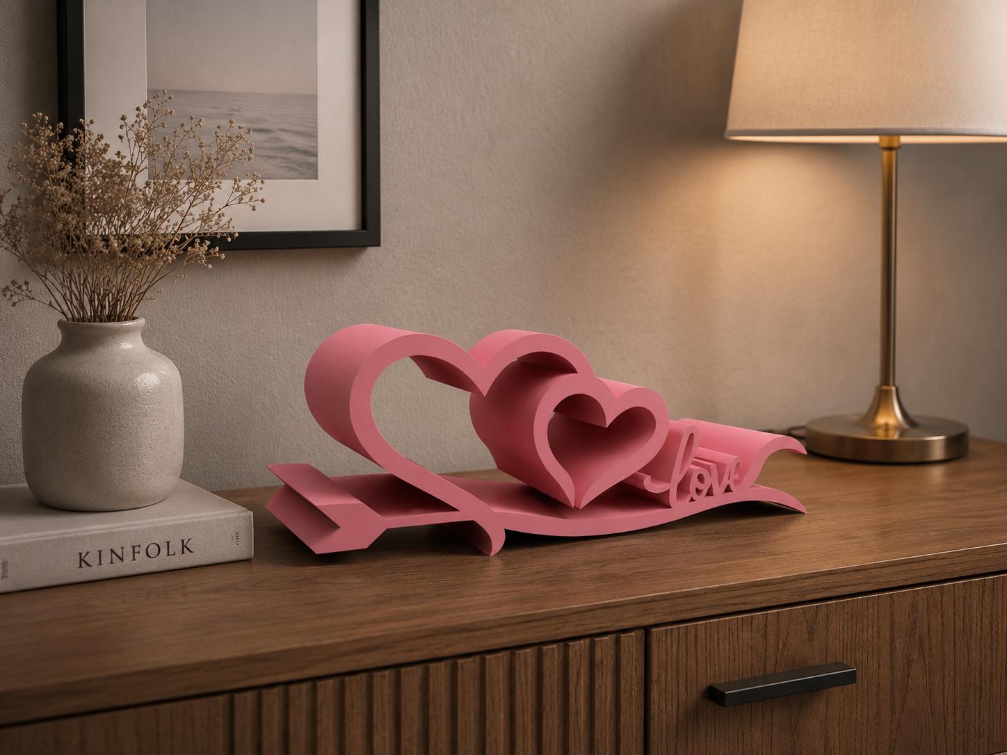 LOVE Heart Sculpture
