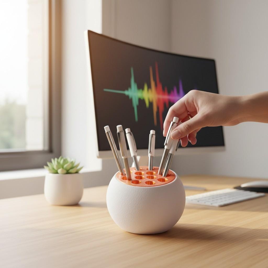 TrypoBall Pencil Holder