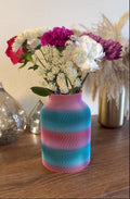 Hypnotic Wavy Vase