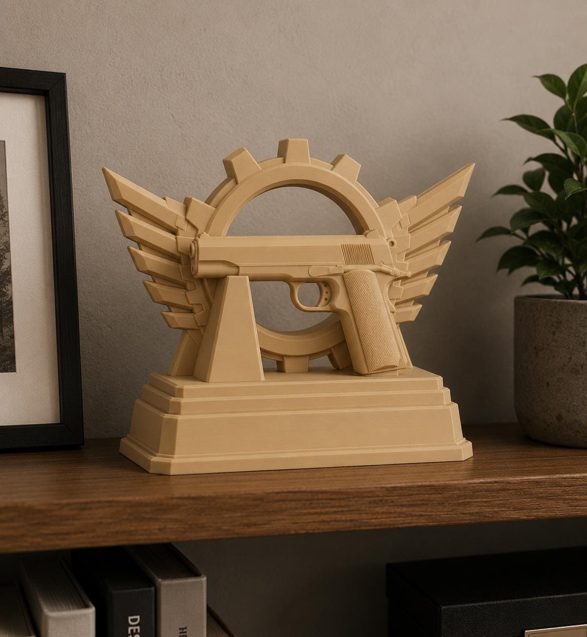 3D Printed Gaming Trophy Sculpture