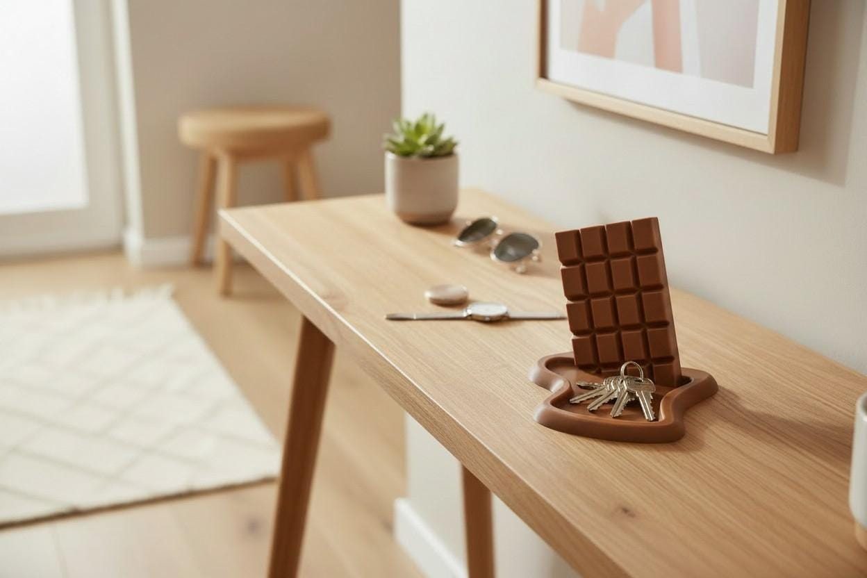Melting Chocolate Bar Tray