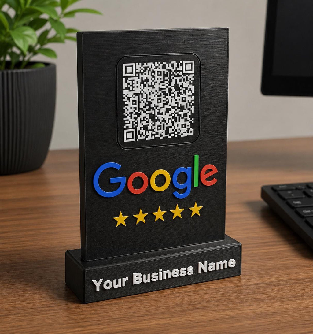 Custom Google Review Stand