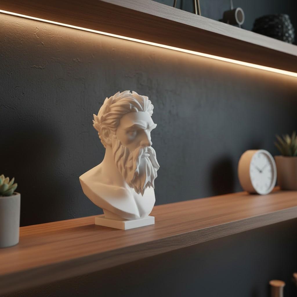 Modern Zeus Bust