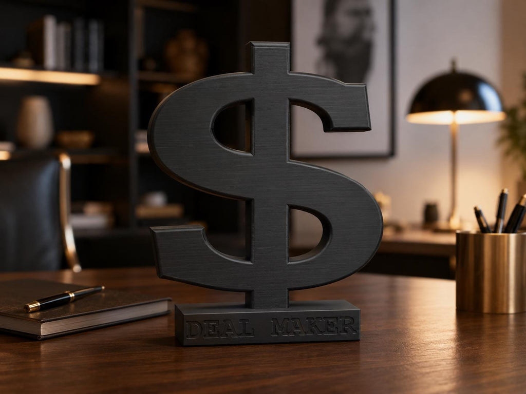 Personalized Dollar Sign Statue