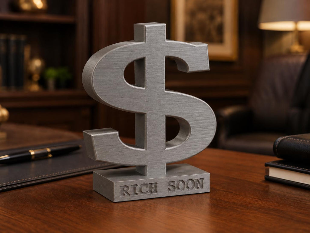Personalized Dollar Sign Statue