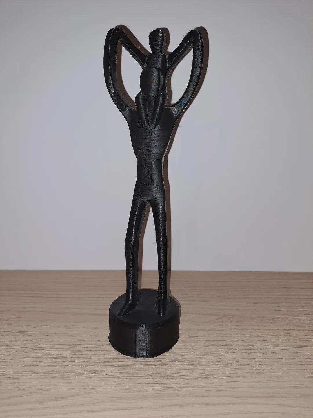 Father Child Sculpture