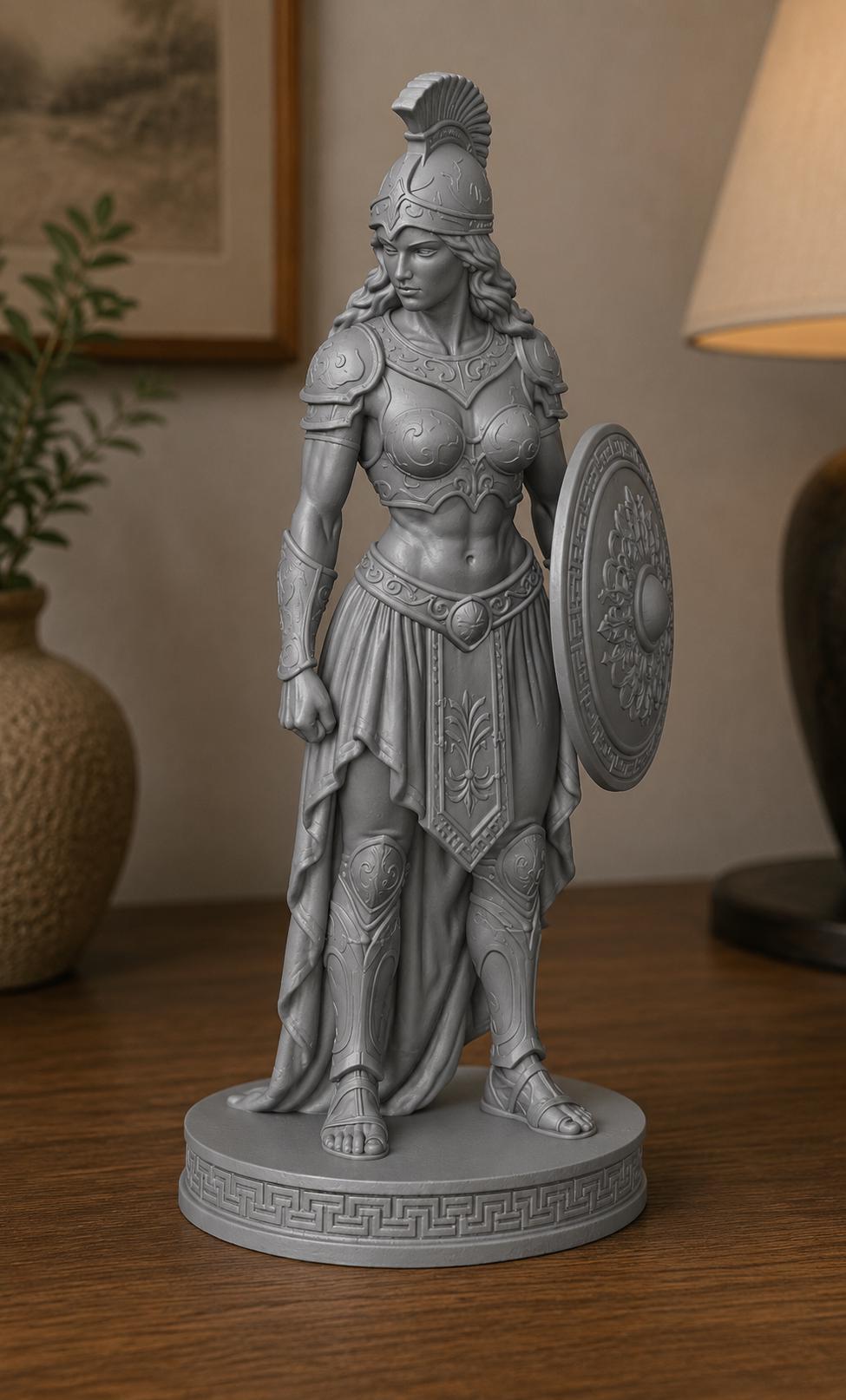 Athena Warrior Statue