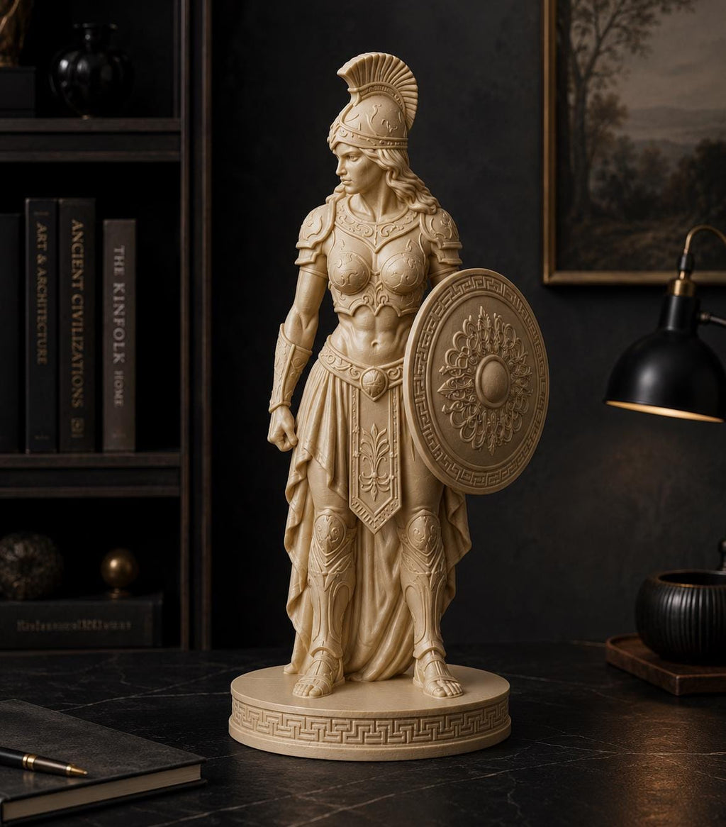 Athena Warrior Statue
