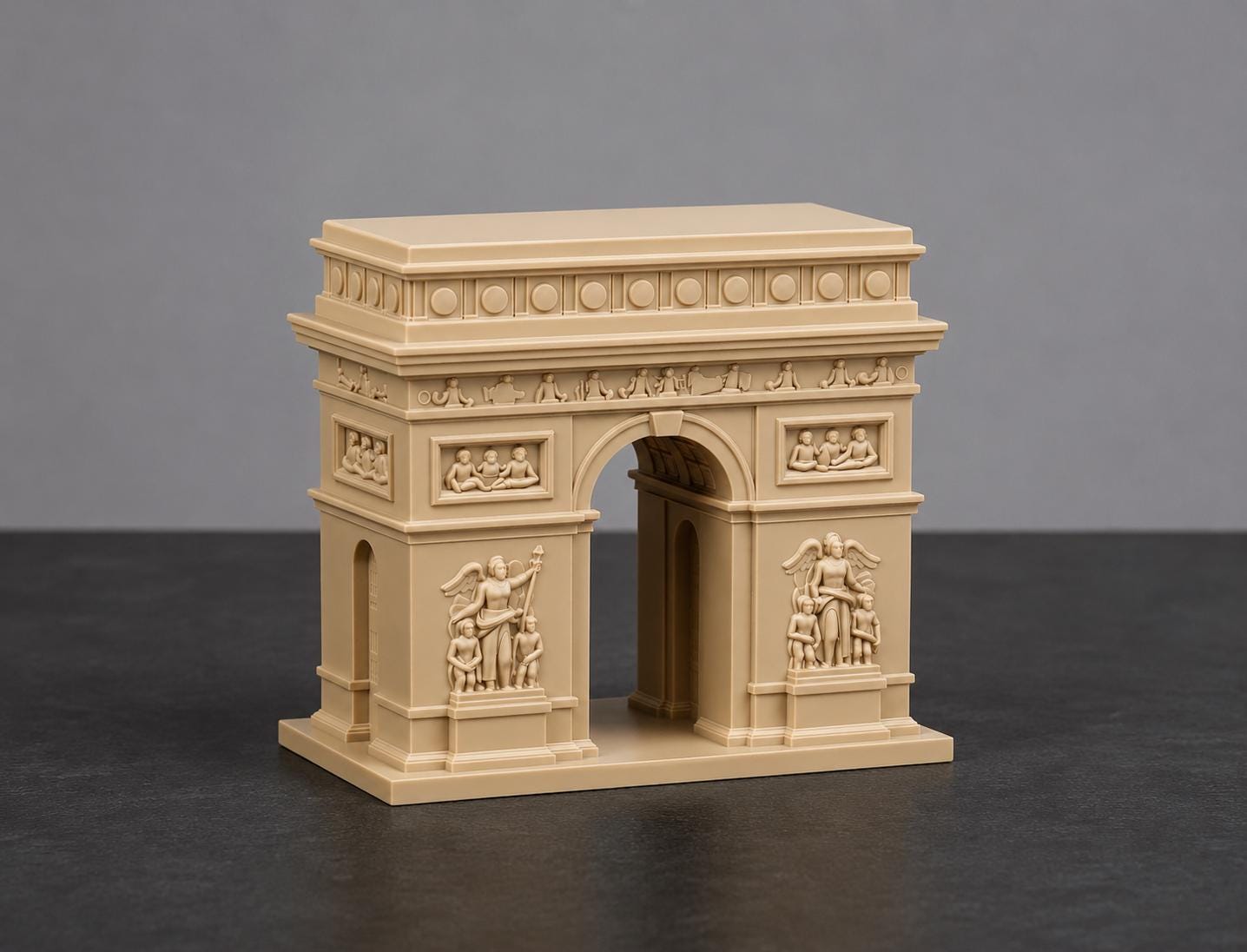 3D Printed Arc de Triomphe Sculpture