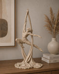 3D Printed Aerial Silk Dancer Sculpture