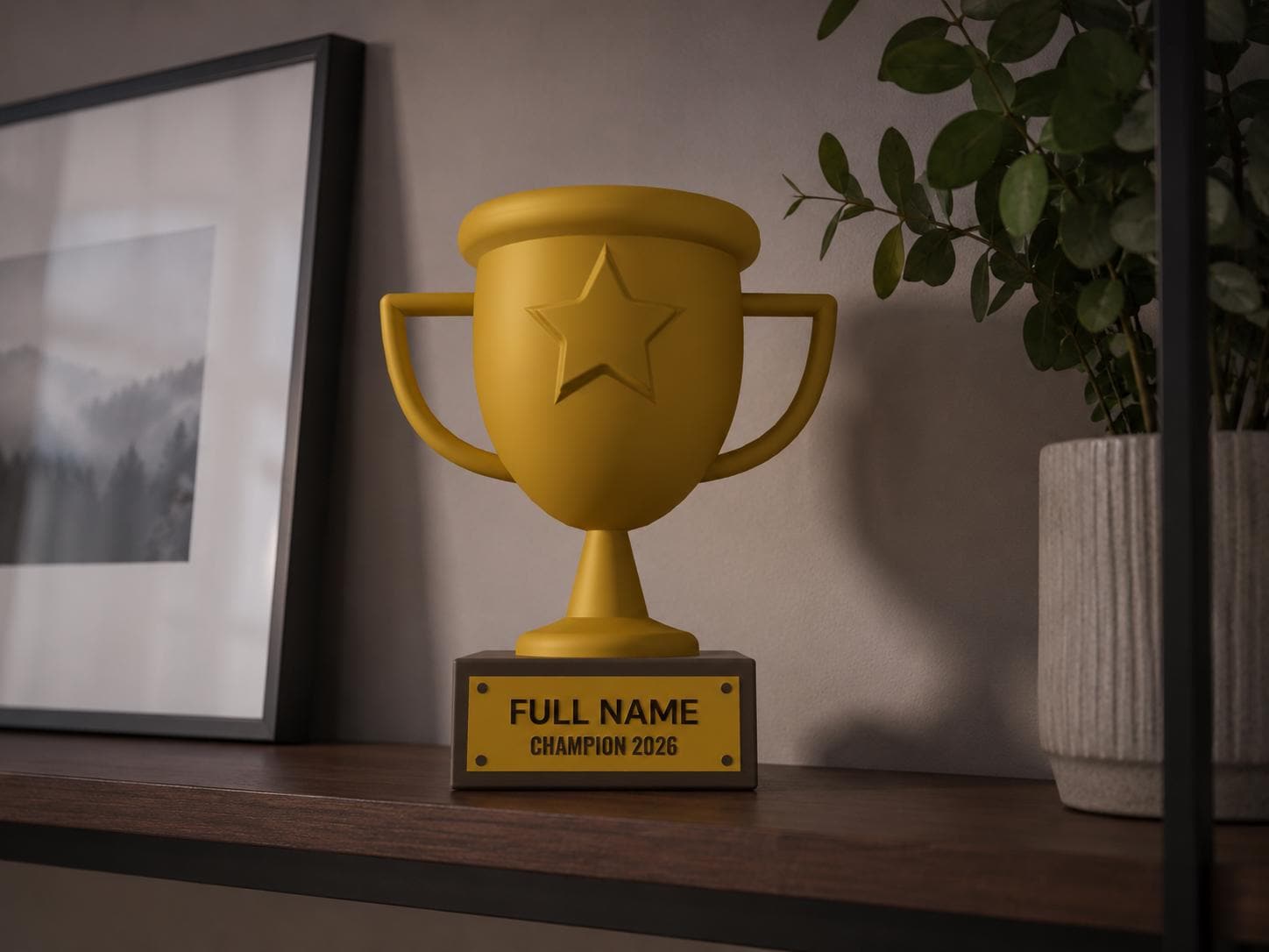 Custom Trophy Award