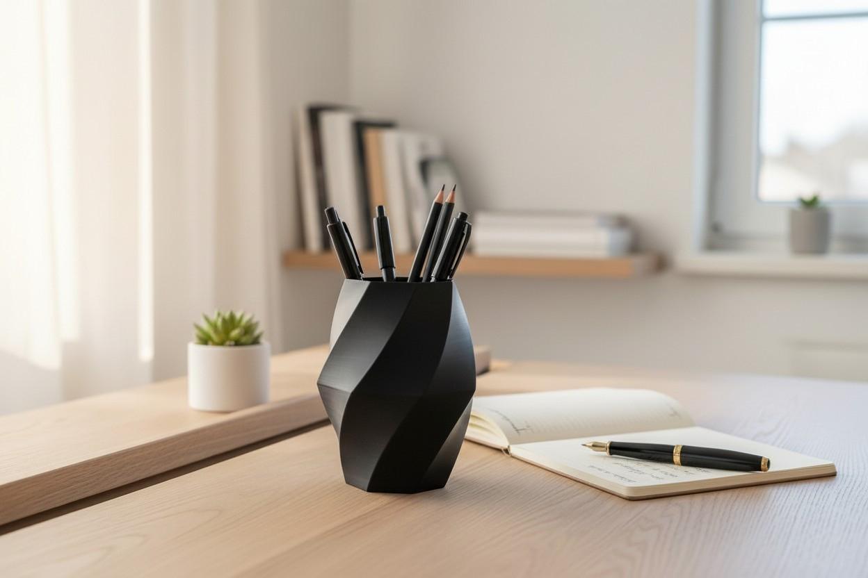 3D Printed Swirled Vase
