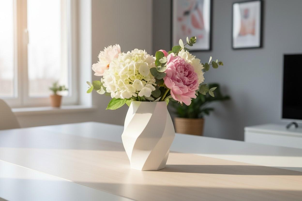 3D Printed Swirled Vase