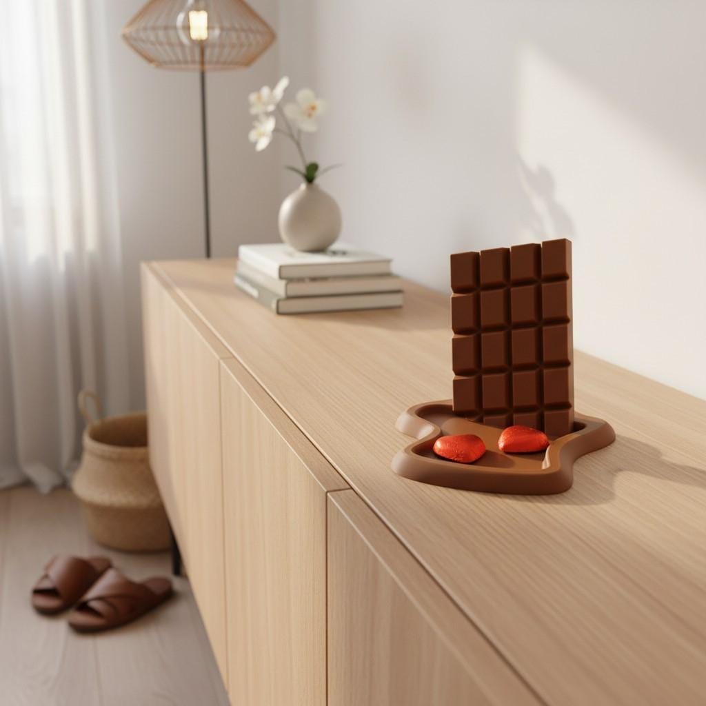 Melting Chocolate Bar Tray