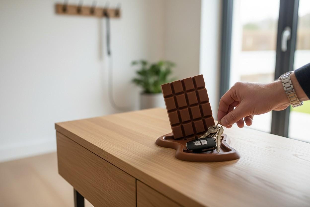 Melting Chocolate Bar Tray