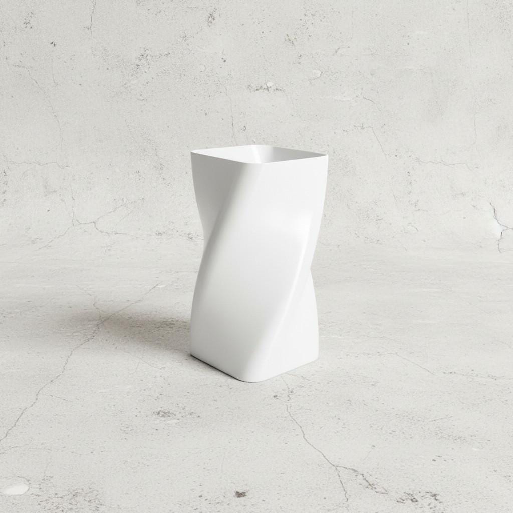 Modern Swirled Vase