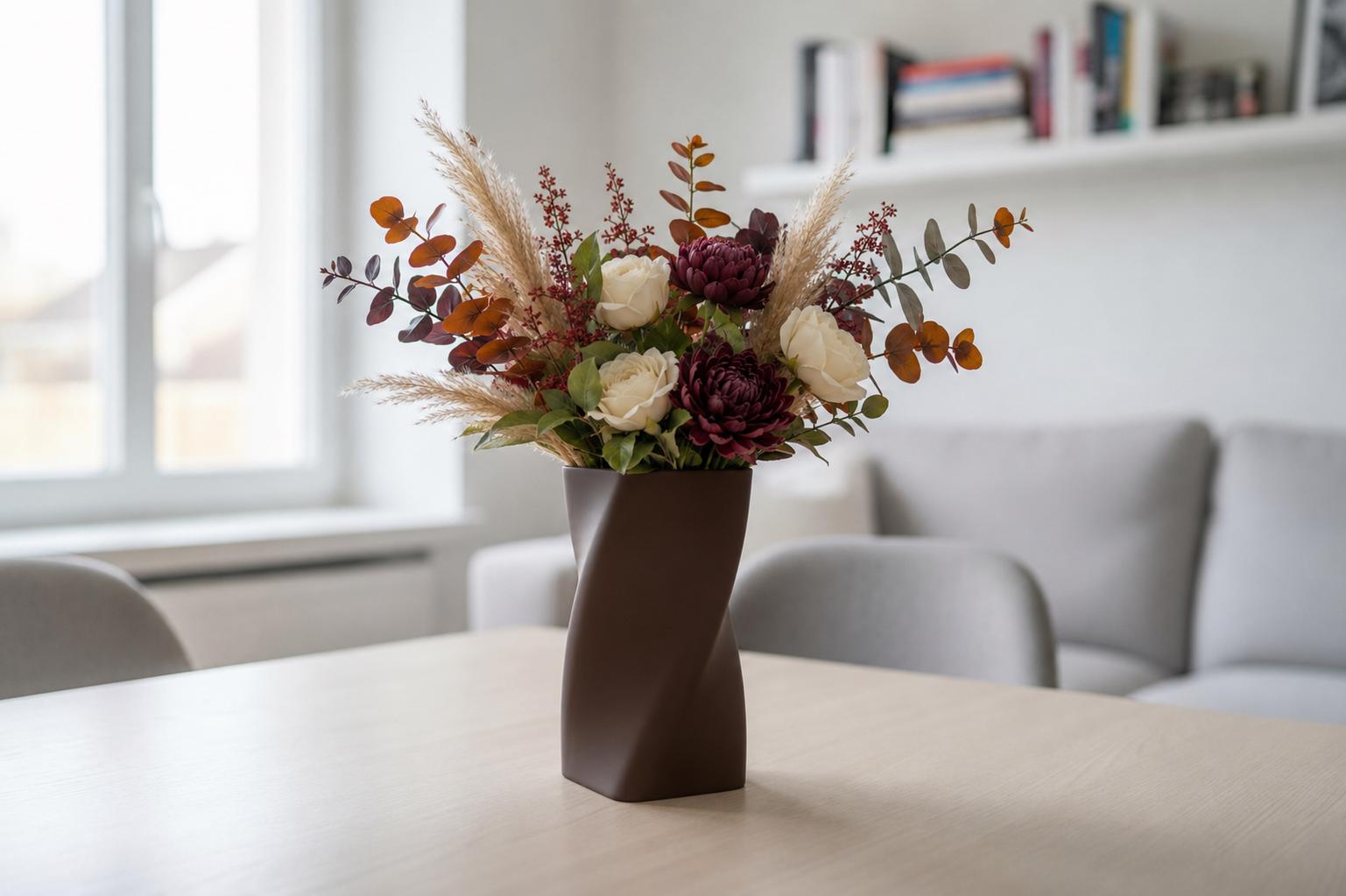 Modern Swirled Vase